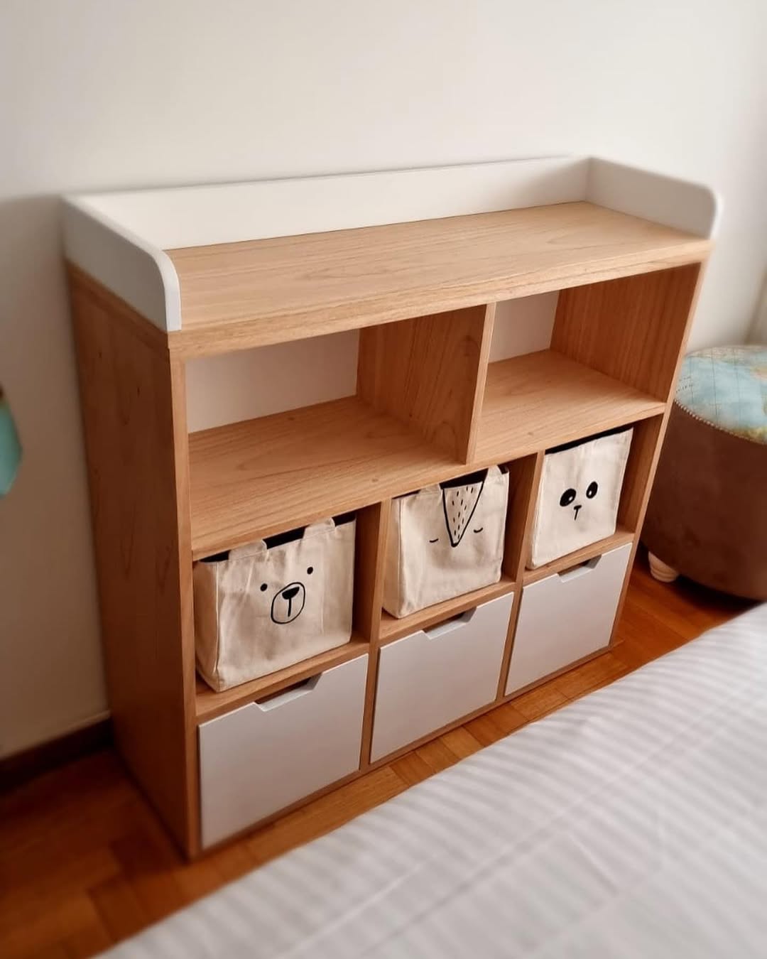 Organizador de juguetes LuLe Muebles en madera paraíso maciza