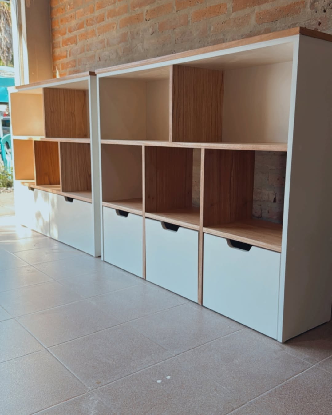 Organizador de madera maciza LuLe Muebles